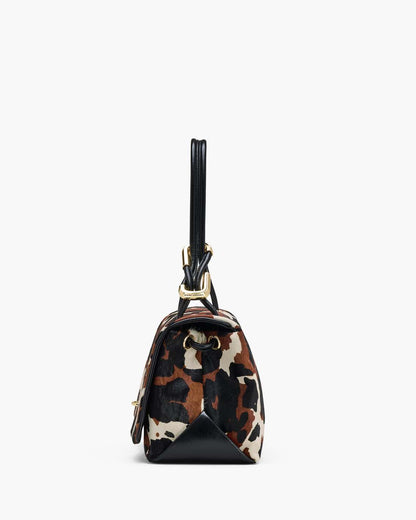 Marc Jacobs The Cow Haircalf Large Dual Bag Mocha Multi