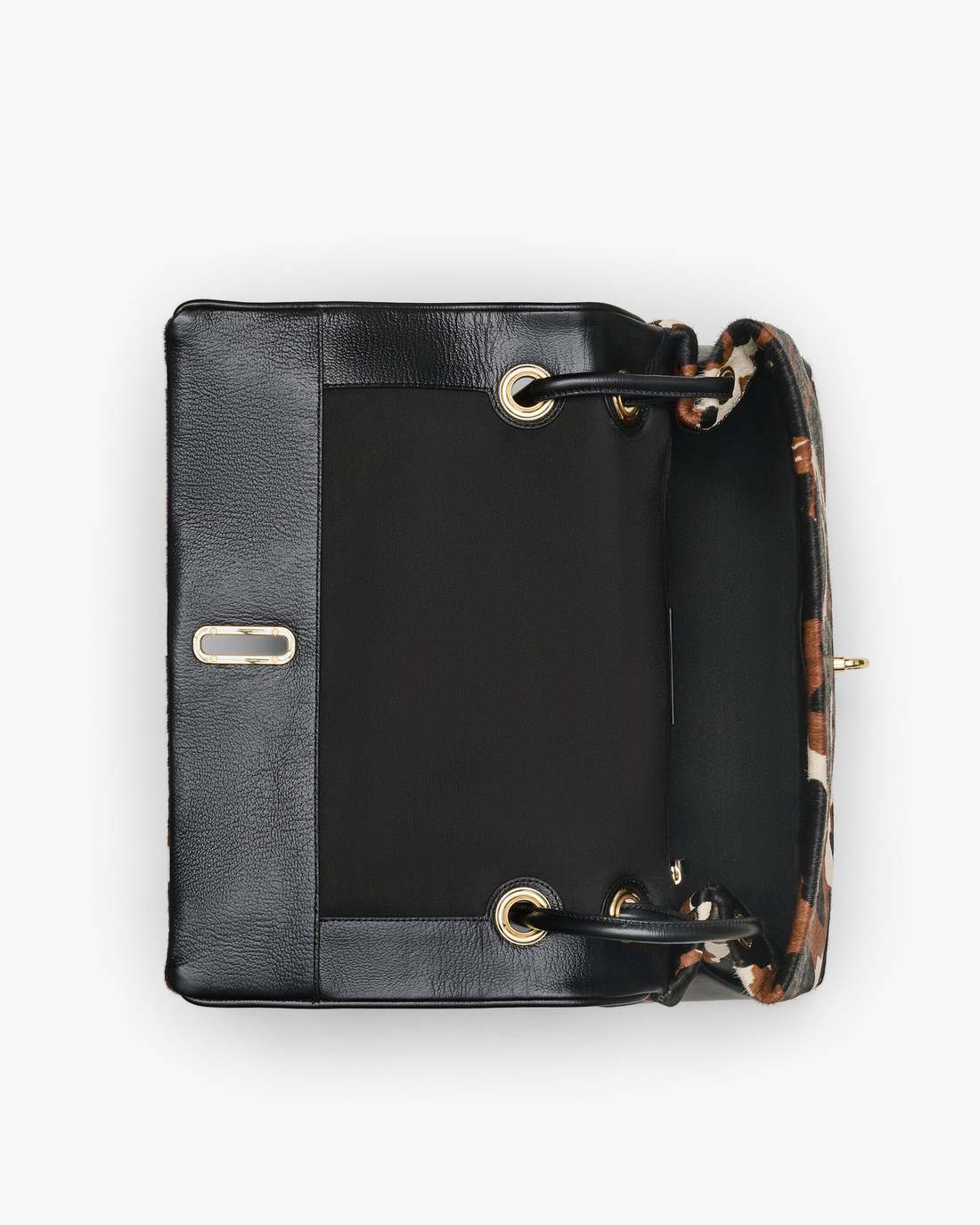 Marc Jacobs The Cow Haircalf Large Dual Bag Mocha Multi