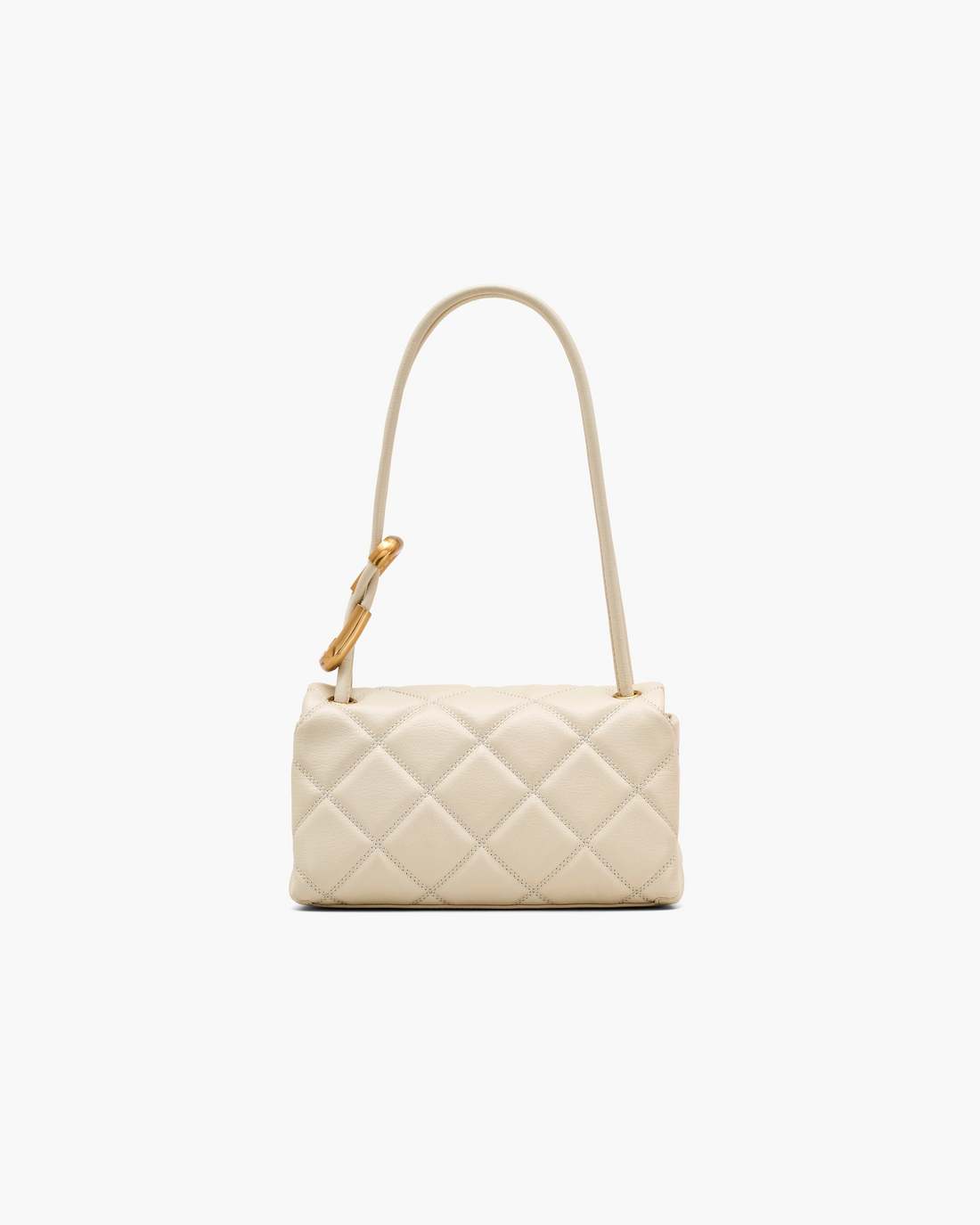 Marc Jacobs The Quilted Mini Dual Shoulder Bag Cloud White