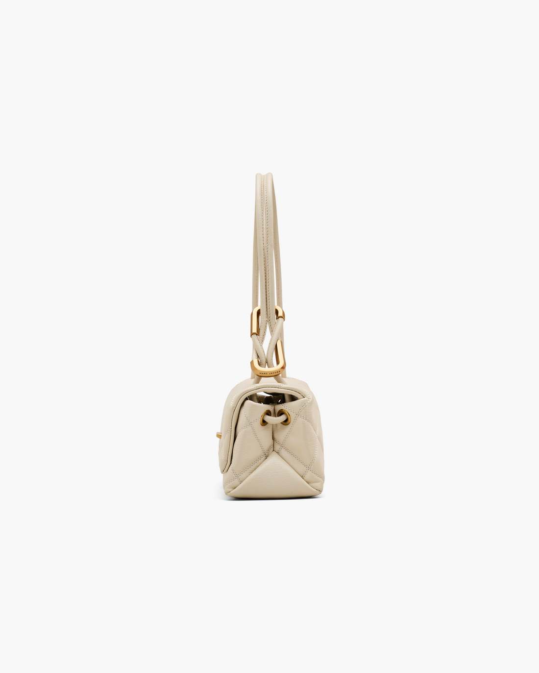 Marc Jacobs The Quilted Mini Dual Shoulder Bag Cloud White