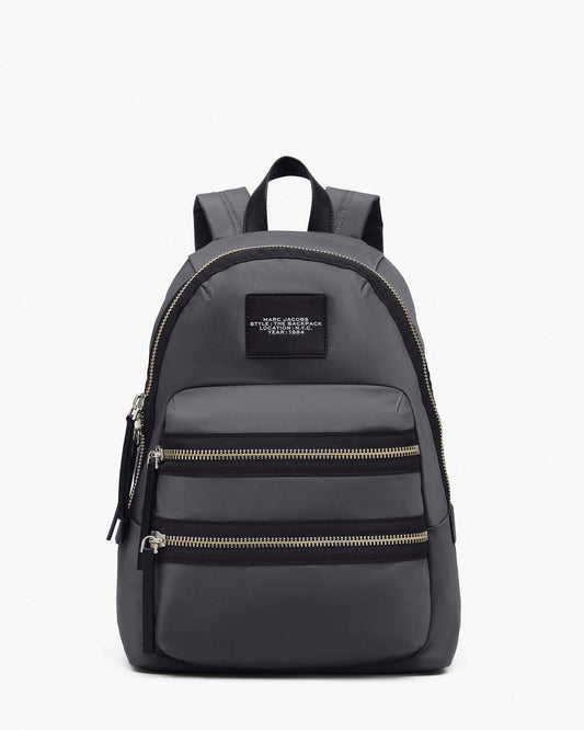 Marc Jacobs The Biker Nylon Large Backpack Dark Shadow