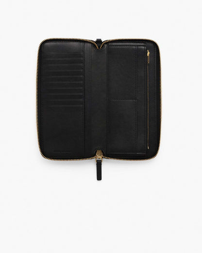Marc Jacobs The Leather Continental Wallet Black