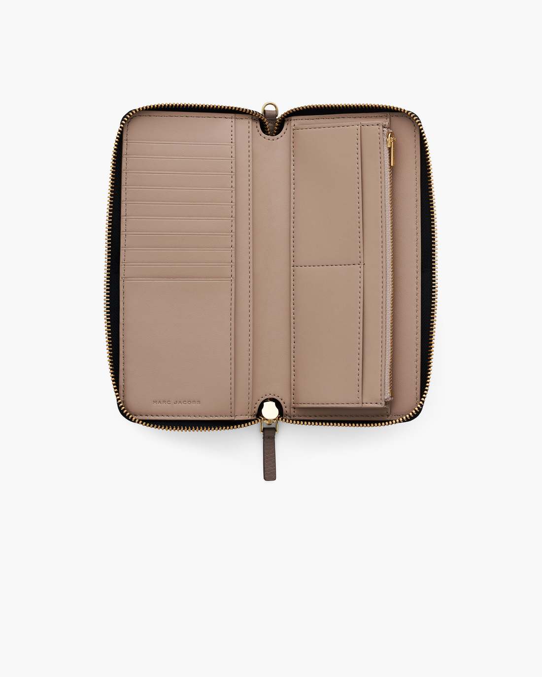 Marc Jacobs The Leather Continental Wallet Cement