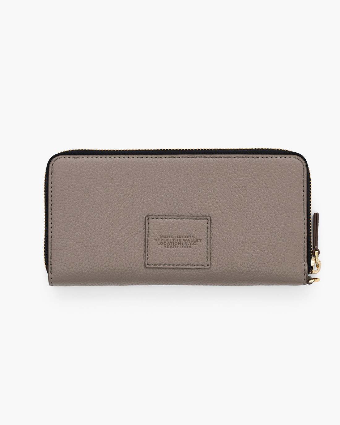 Marc Jacobs The Leather Continental Wallet Cement