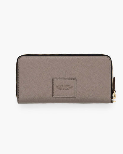 Marc Jacobs The Leather Continental Wallet Cement