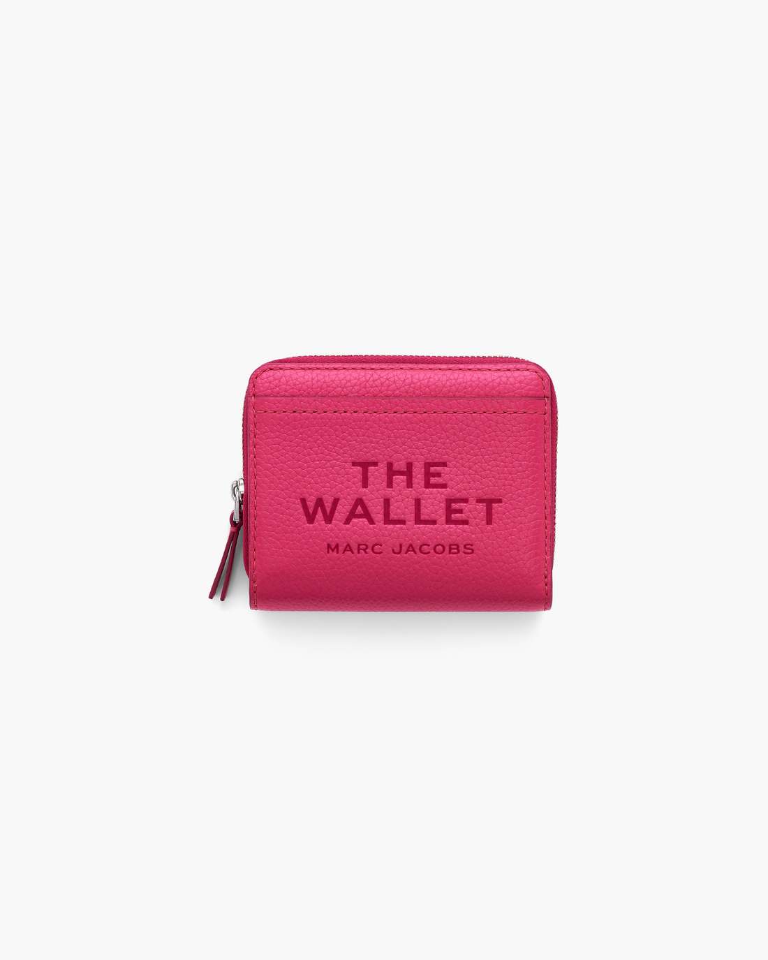 Marc Jacobs The Leather Mini Compact Wallet Raspberry Pink