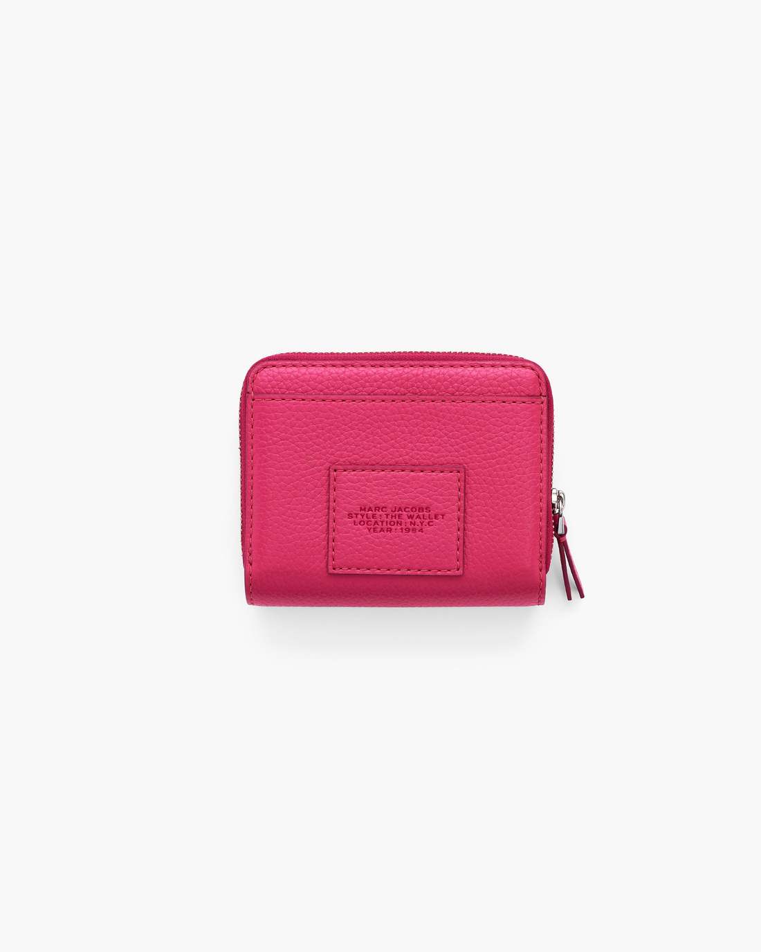 Marc Jacobs The Leather Mini Compact Wallet Raspberry Pink
