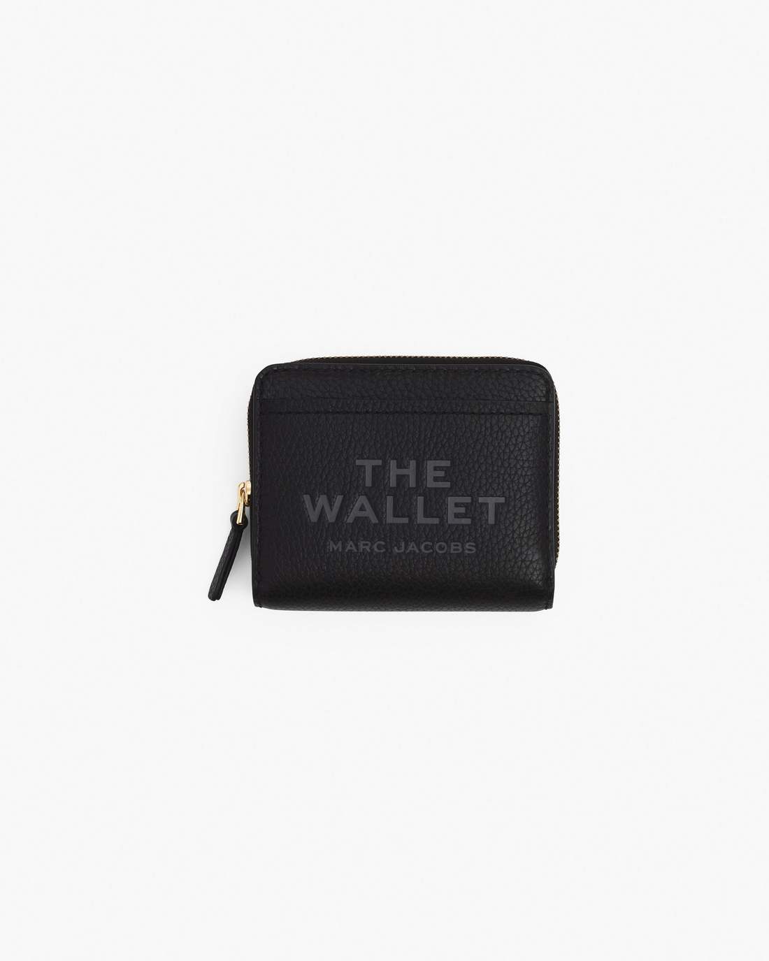 Marc Jacobs The Leather Mini Compact Wallet Black