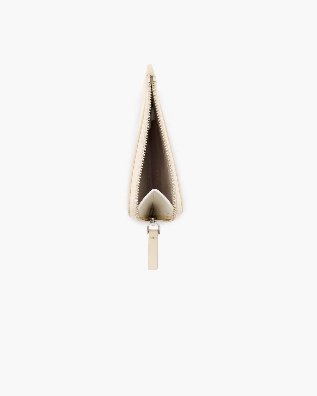 Marc Jacobs The Top Zip Charm Wallet Cloud White