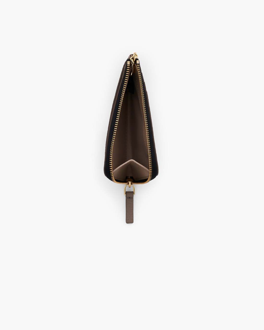 Marc Jacobs The Leather Top Zip Multi Wallet Cement