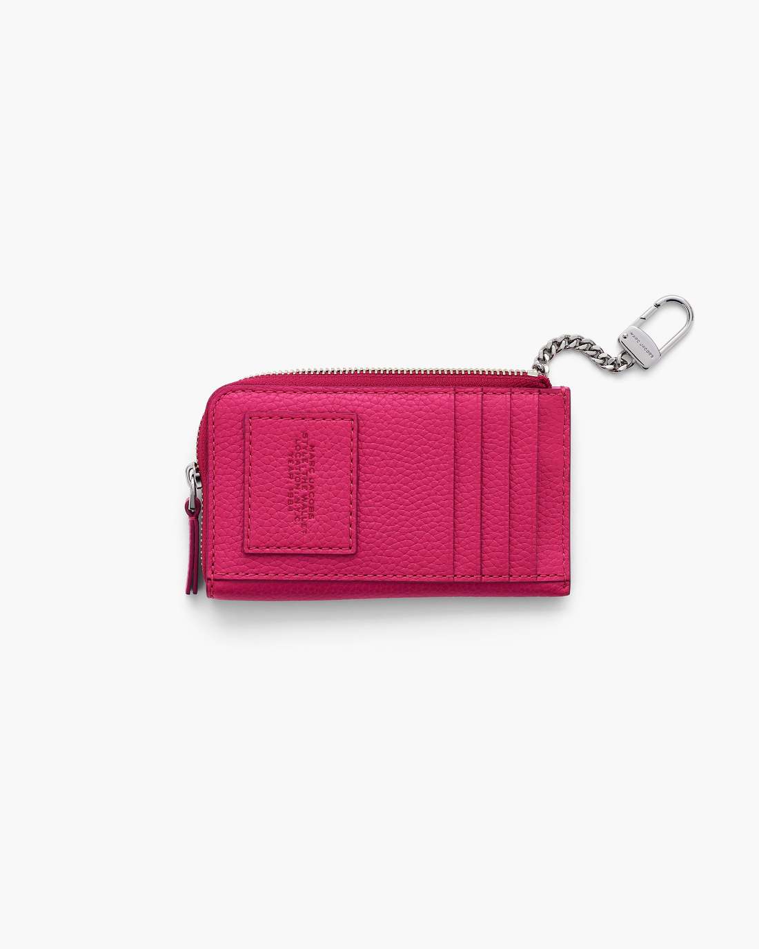 Marc Jacobs The Leather Top Zip Multi Wallet Raspberry Pink