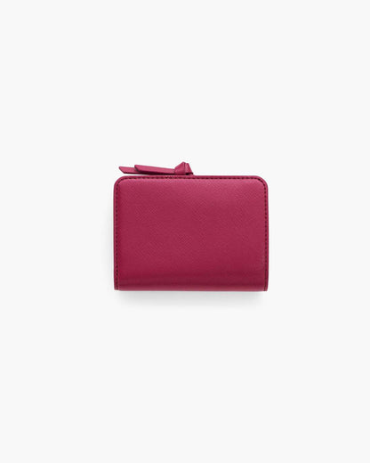 Marc Jacobs The Utility Snapshot Mini Compact Wallet Lipgloss Pink