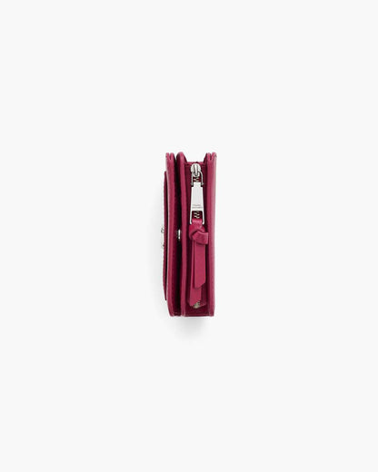 Marc Jacobs The Utility Snapshot Mini Compact Wallet Lipgloss Pink
