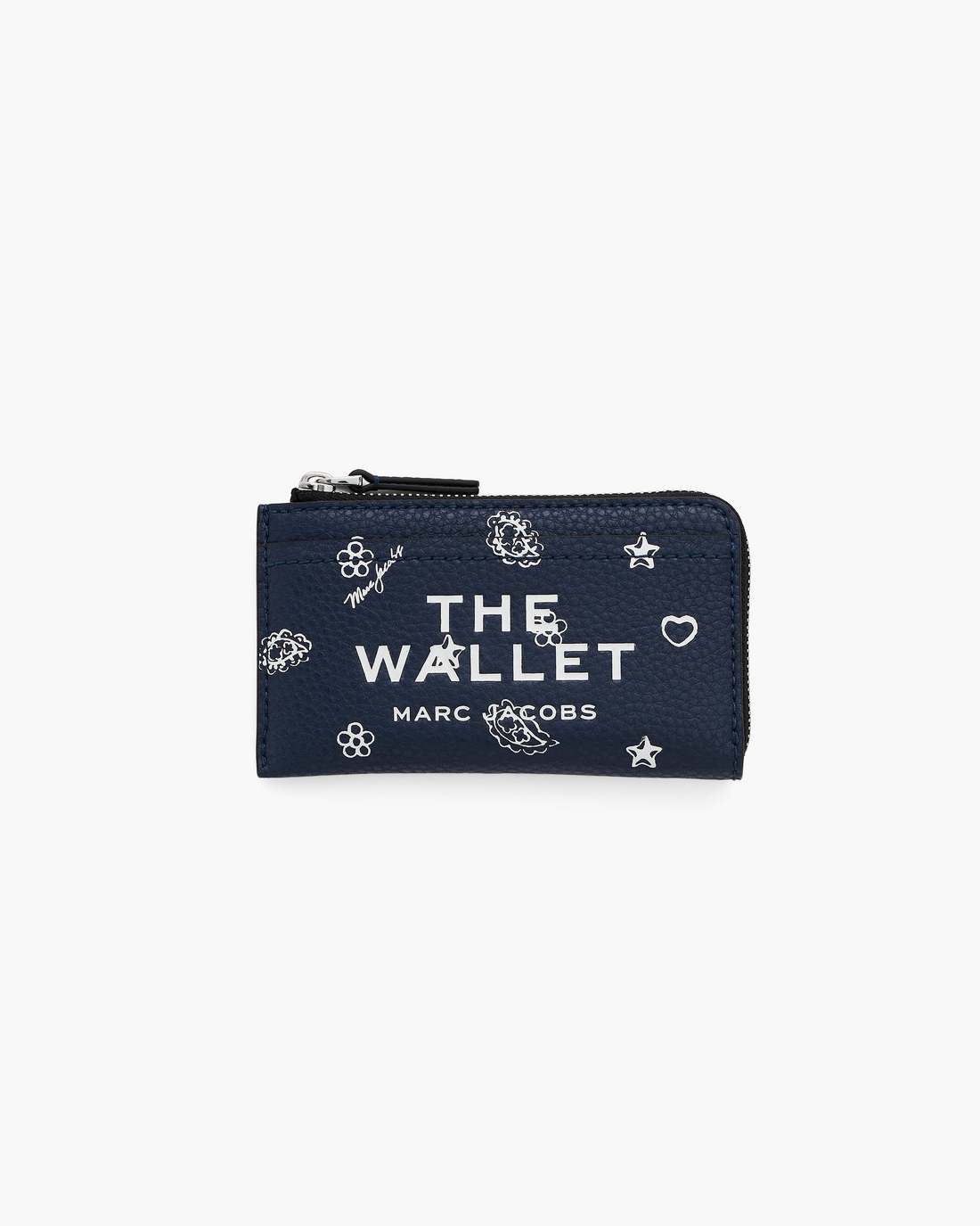 Marc Jacobs The Bandana Top Zip Multi Wallet Navy Multi