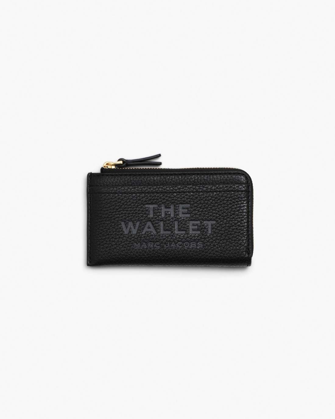 Marc Jacobs The Leather Top Zip Multi Wallet Black