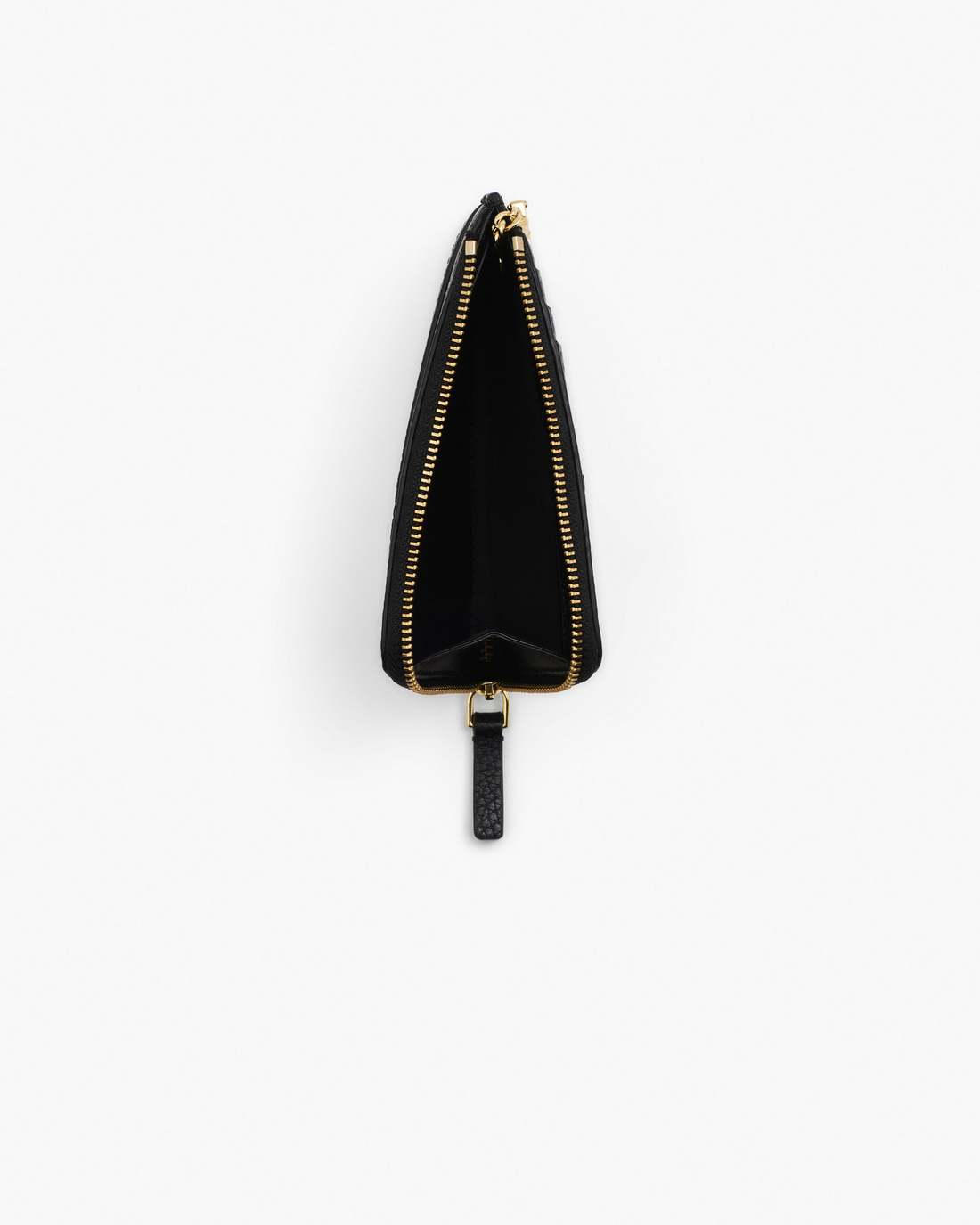 Marc Jacobs The Leather Top Zip Multi Wallet Black