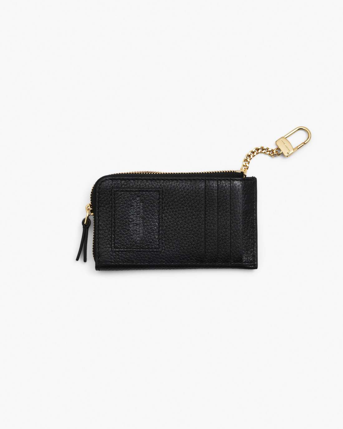 Marc Jacobs The Leather Top Zip Multi Wallet Black