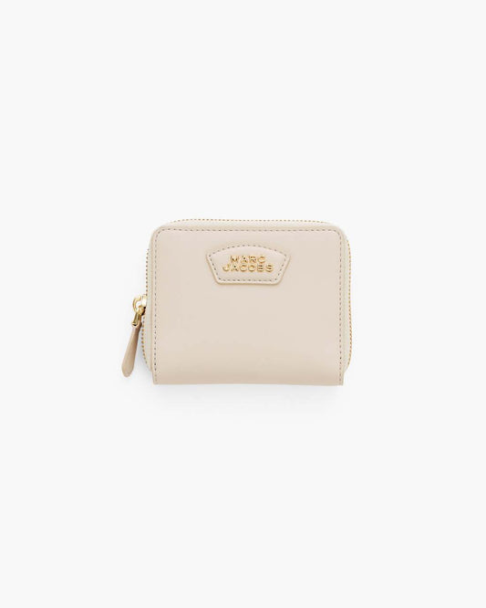 Marc Jacobs The Everyday Slim Compact Wallet Cloud White