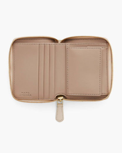 Marc Jacobs The Everyday Slim Compact Wallet Cloud White
