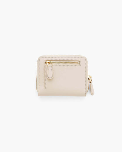 Marc Jacobs The Everyday Slim Compact Wallet Cloud White