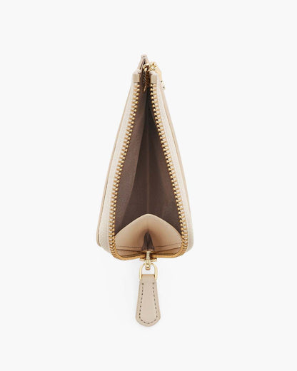 Marc Jacobs The Everyday Top Zip Wallet Cloud White