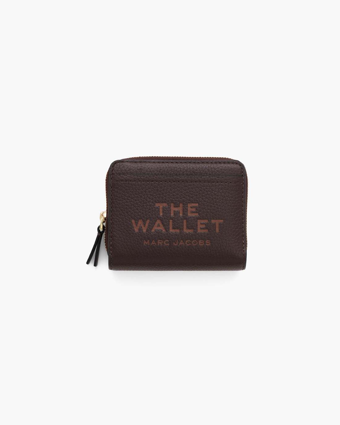 Marc Jacobs The Leather Mini Compact Wallet Ganache