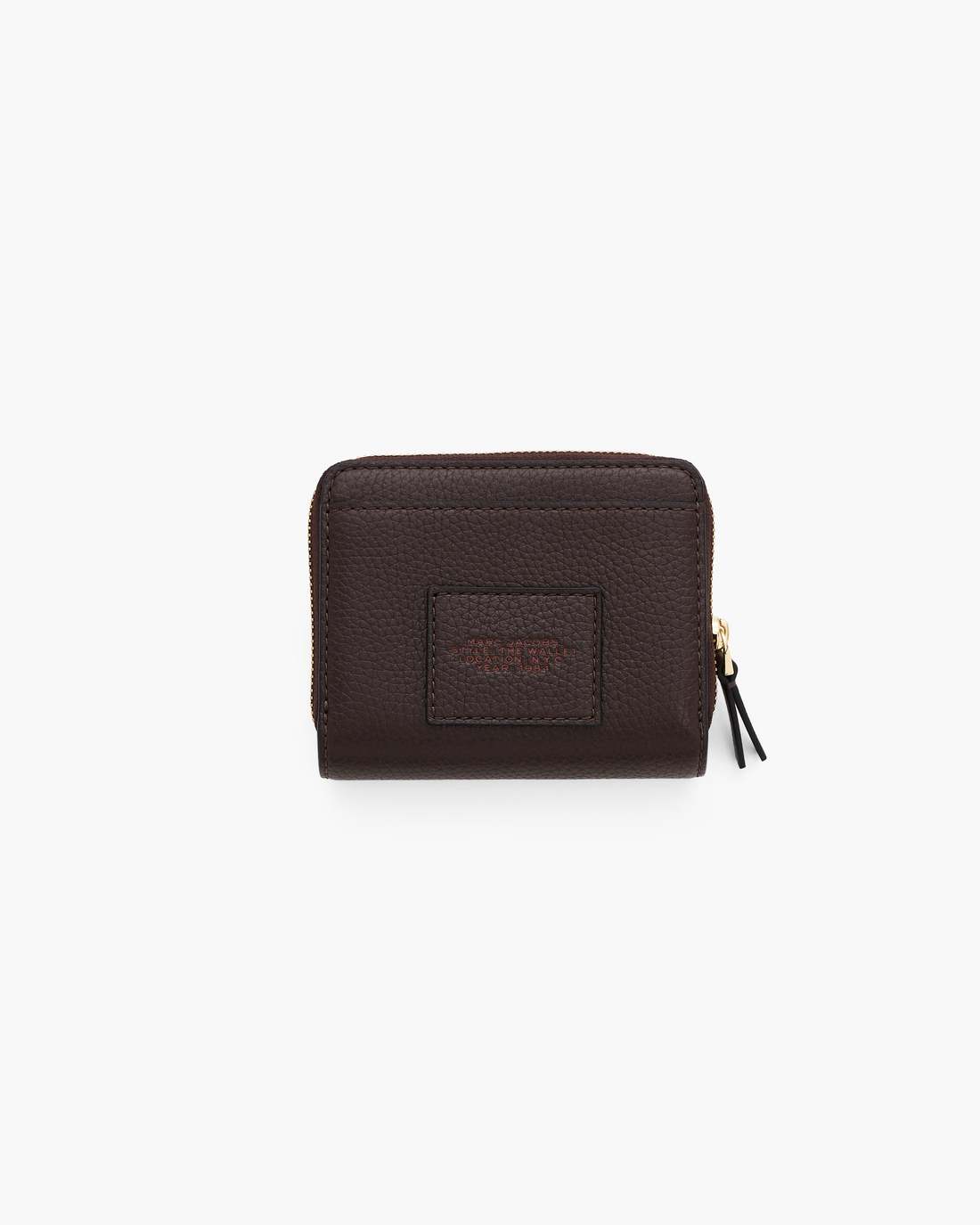 Marc Jacobs The Leather Mini Compact Wallet Ganache