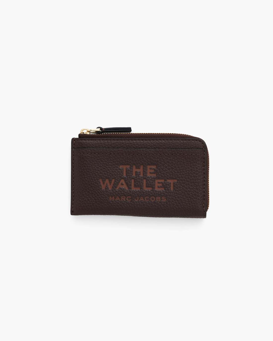 Marc Jacobs The Leather Top Zip Multi Wallet Ganache