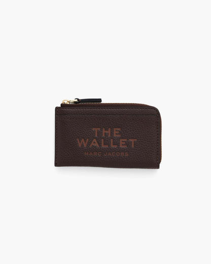 Marc Jacobs The Leather Top Zip Multi Wallet Ganache