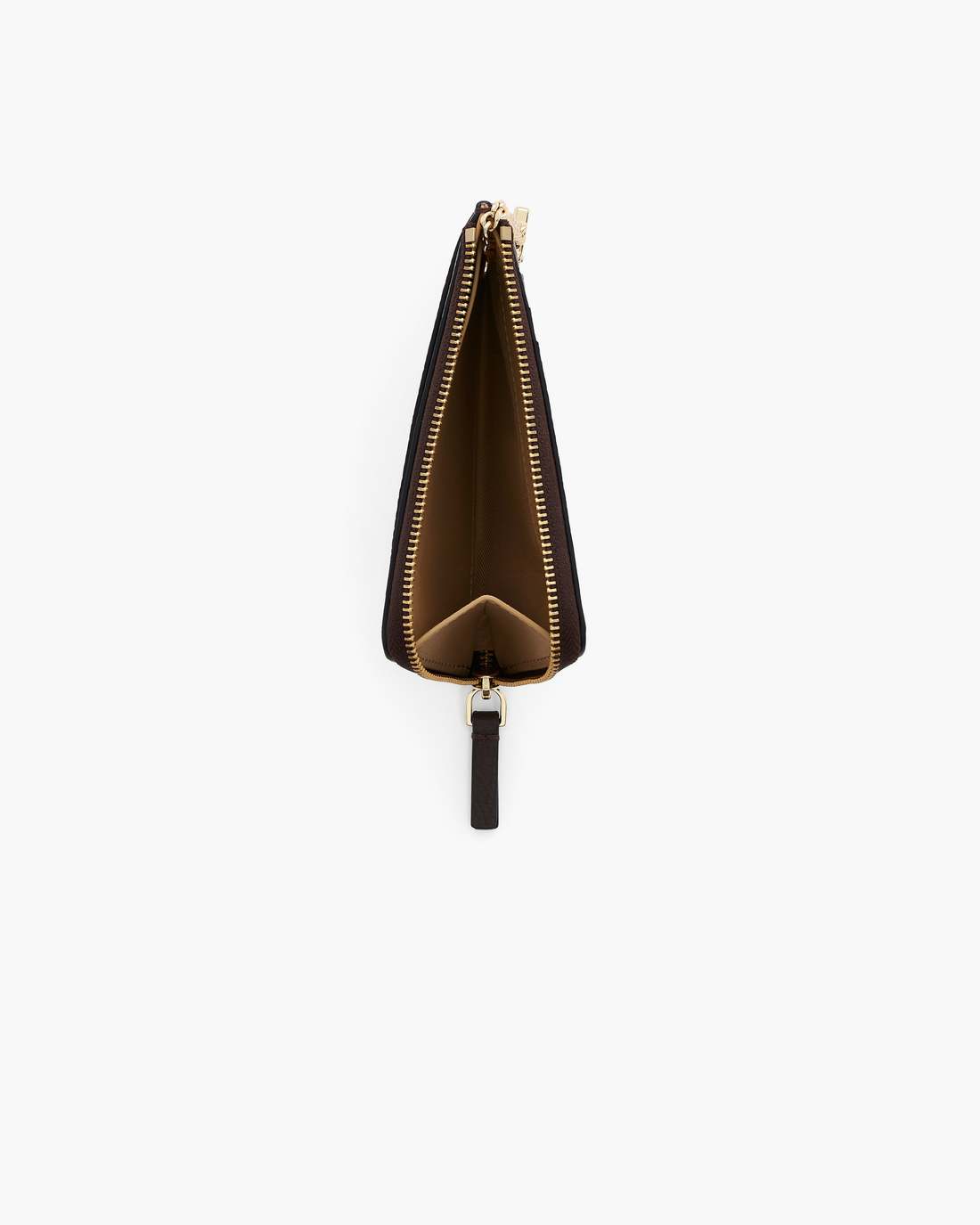 Marc Jacobs The Leather Top Zip Multi Wallet Ganache