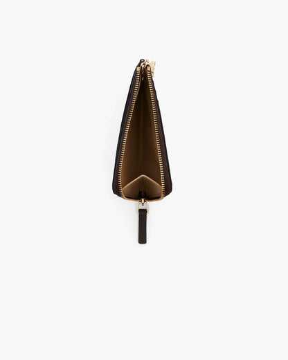 Marc Jacobs The Leather Top Zip Multi Wallet Ganache