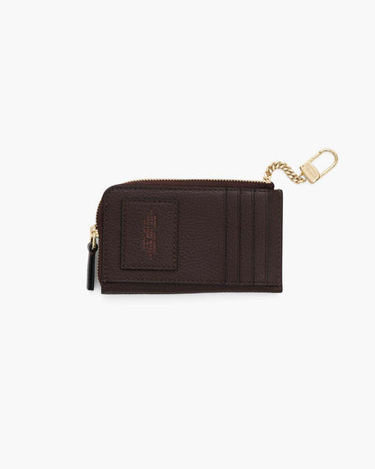 Marc Jacobs The Leather Top Zip Multi Wallet Ganache