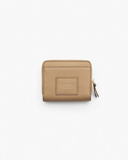 Marc Jacobs The Leather Mini Compact Wallet Camel