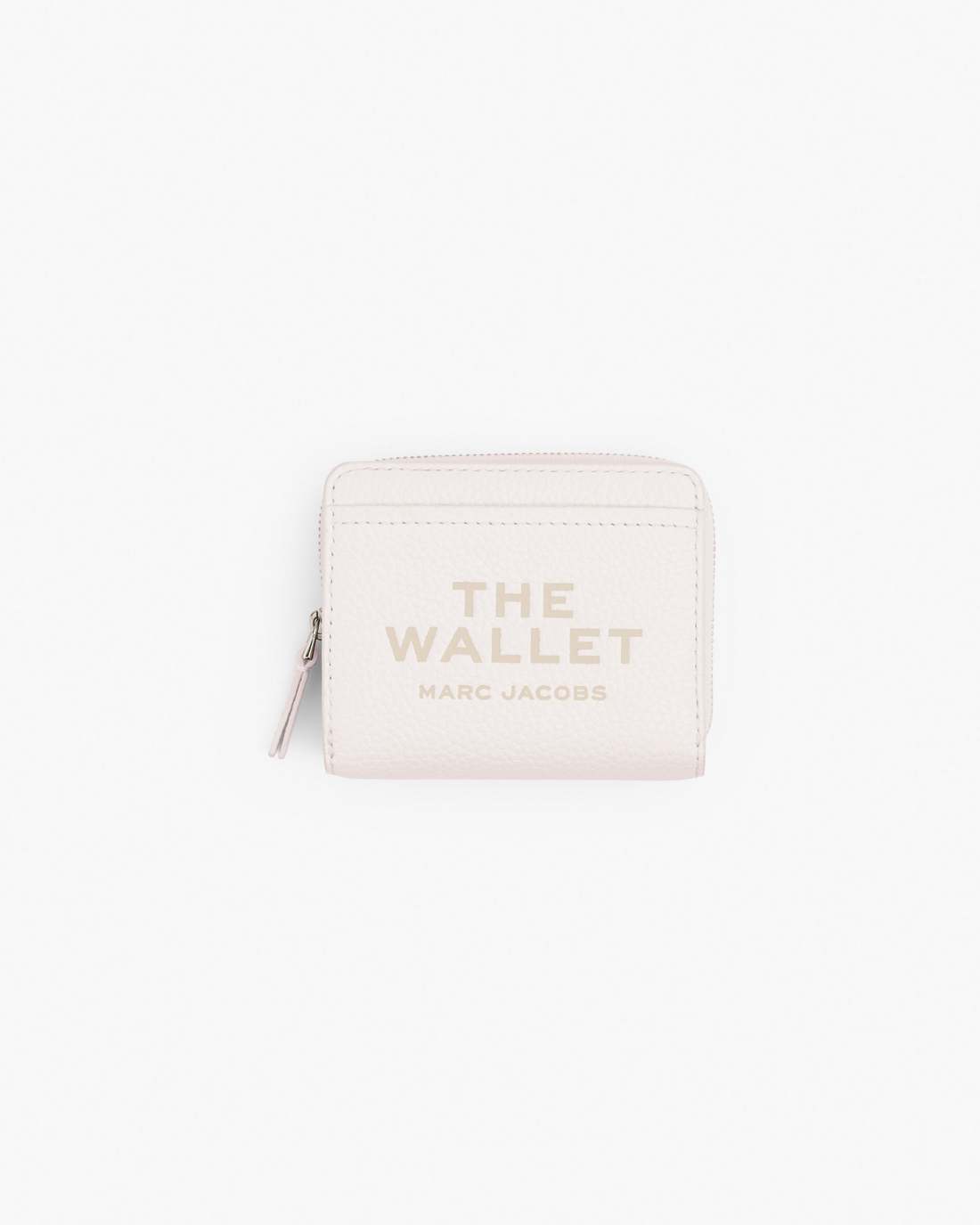 Marc Jacobs The Leather Mini Compact Wallet Cotton