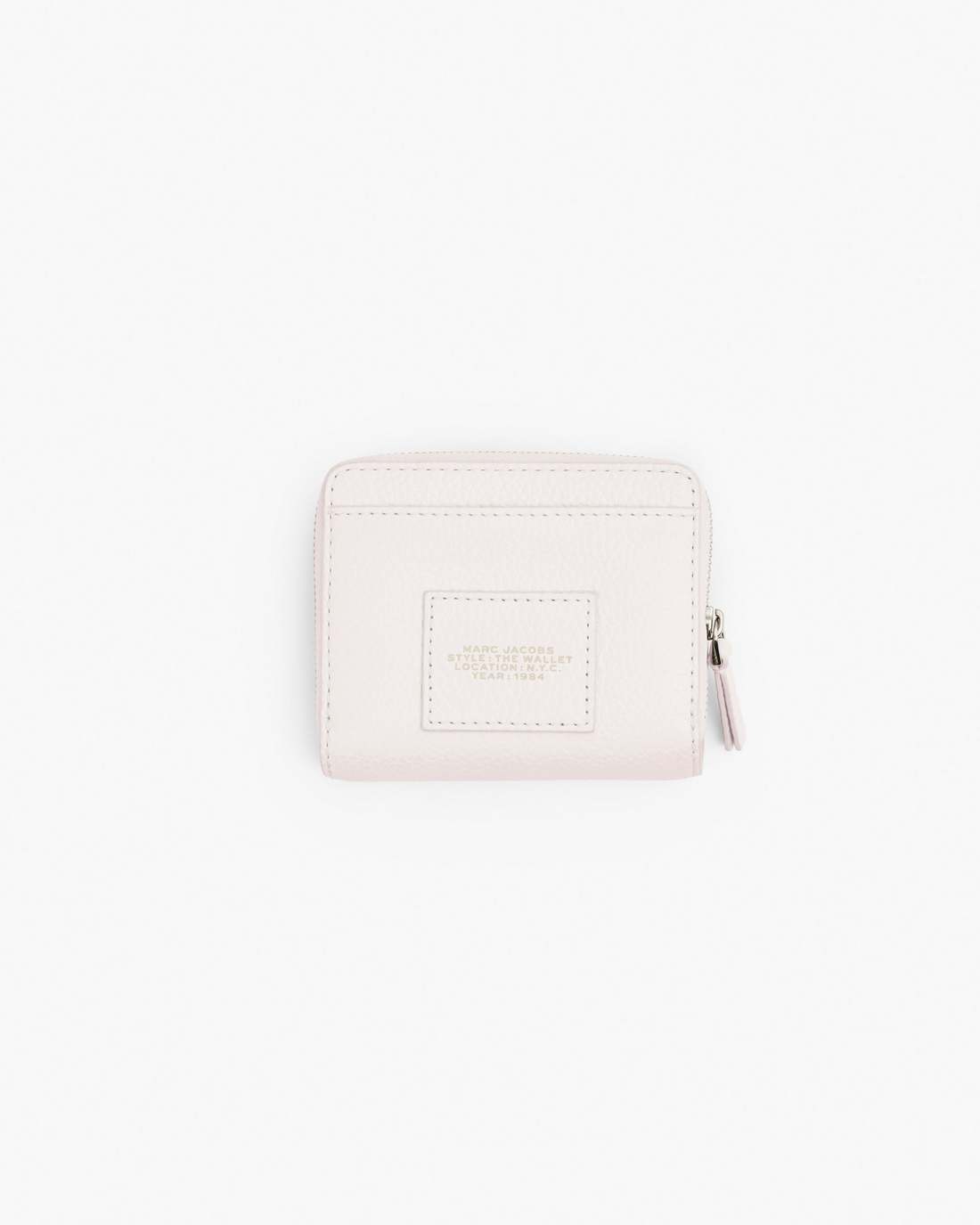 Marc Jacobs The Leather Mini Compact Wallet Cotton