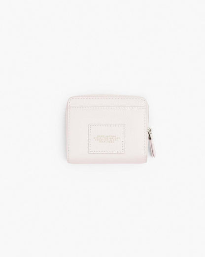 Marc Jacobs The Leather Mini Compact Wallet Cotton