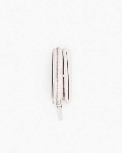 Marc Jacobs The Leather Mini Compact Wallet Cotton