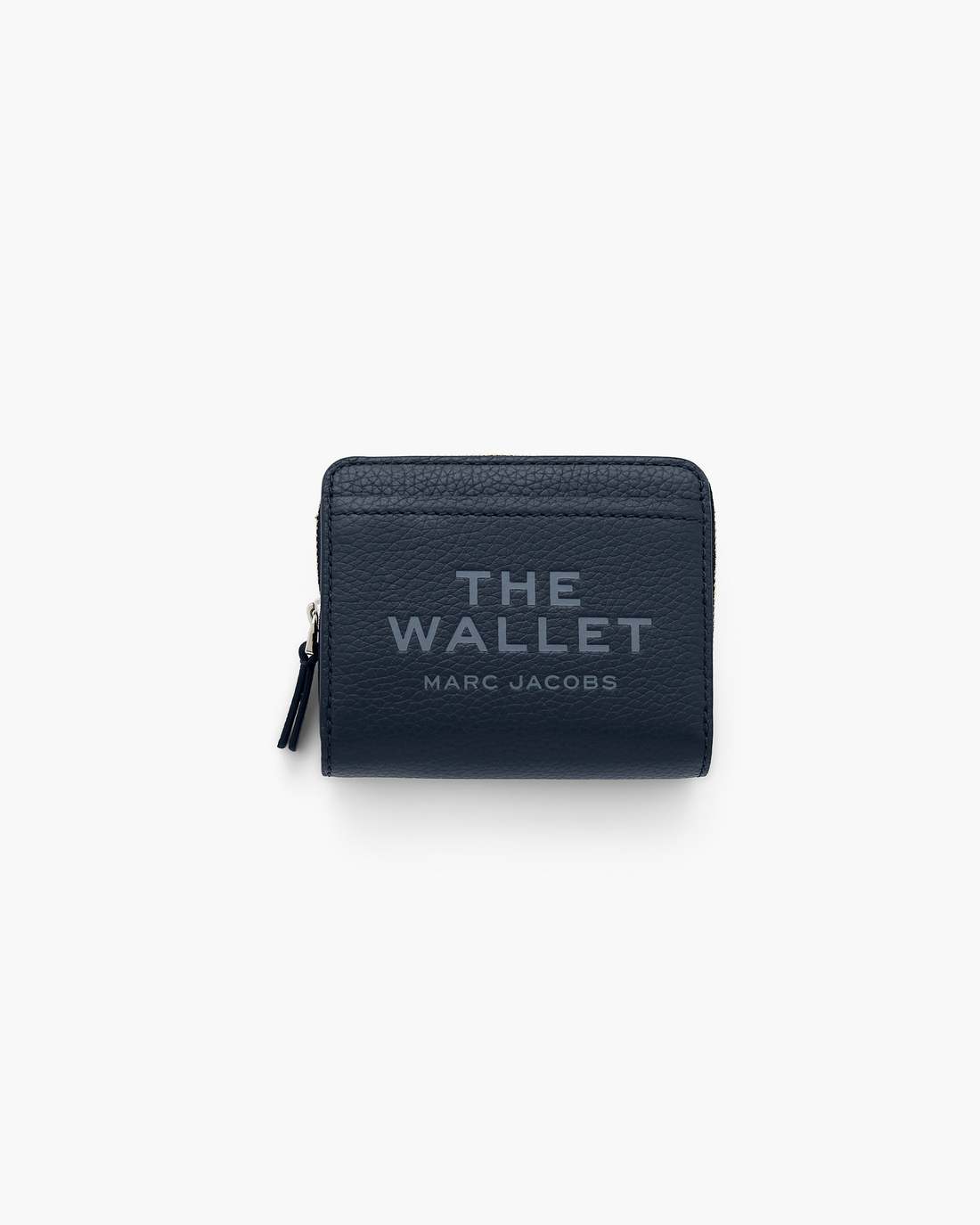 Marc Jacobs The Leather Mini Compact Wallet Blue Sea