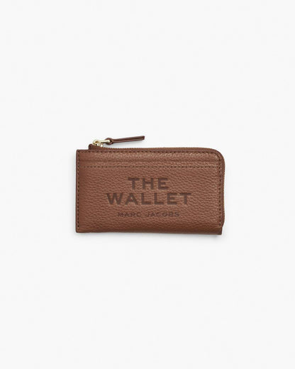 Marc Jacobs The Leather Top Zip Multi Wallet Argan Oil