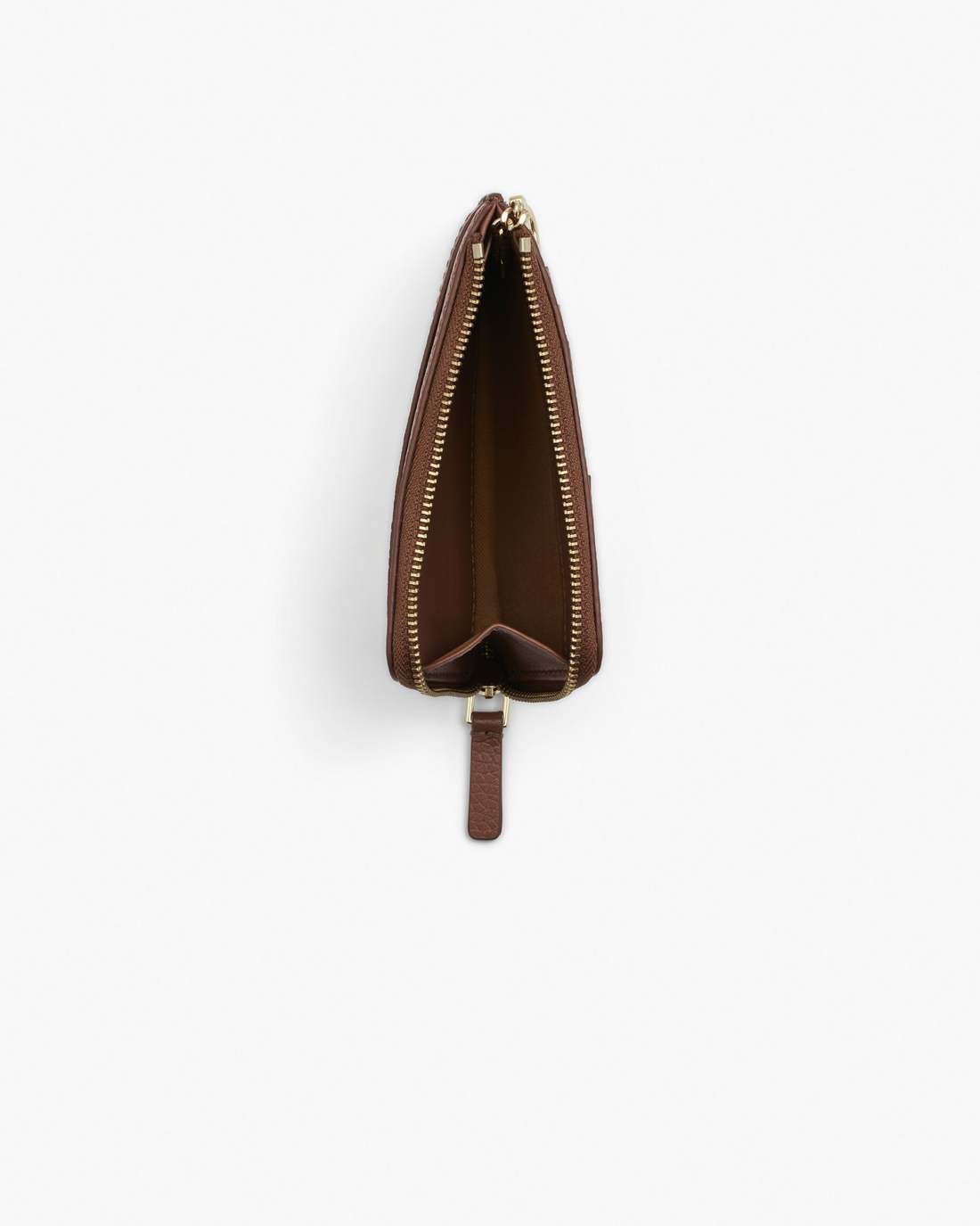 Marc Jacobs The Leather Top Zip Multi Wallet Argan Oil