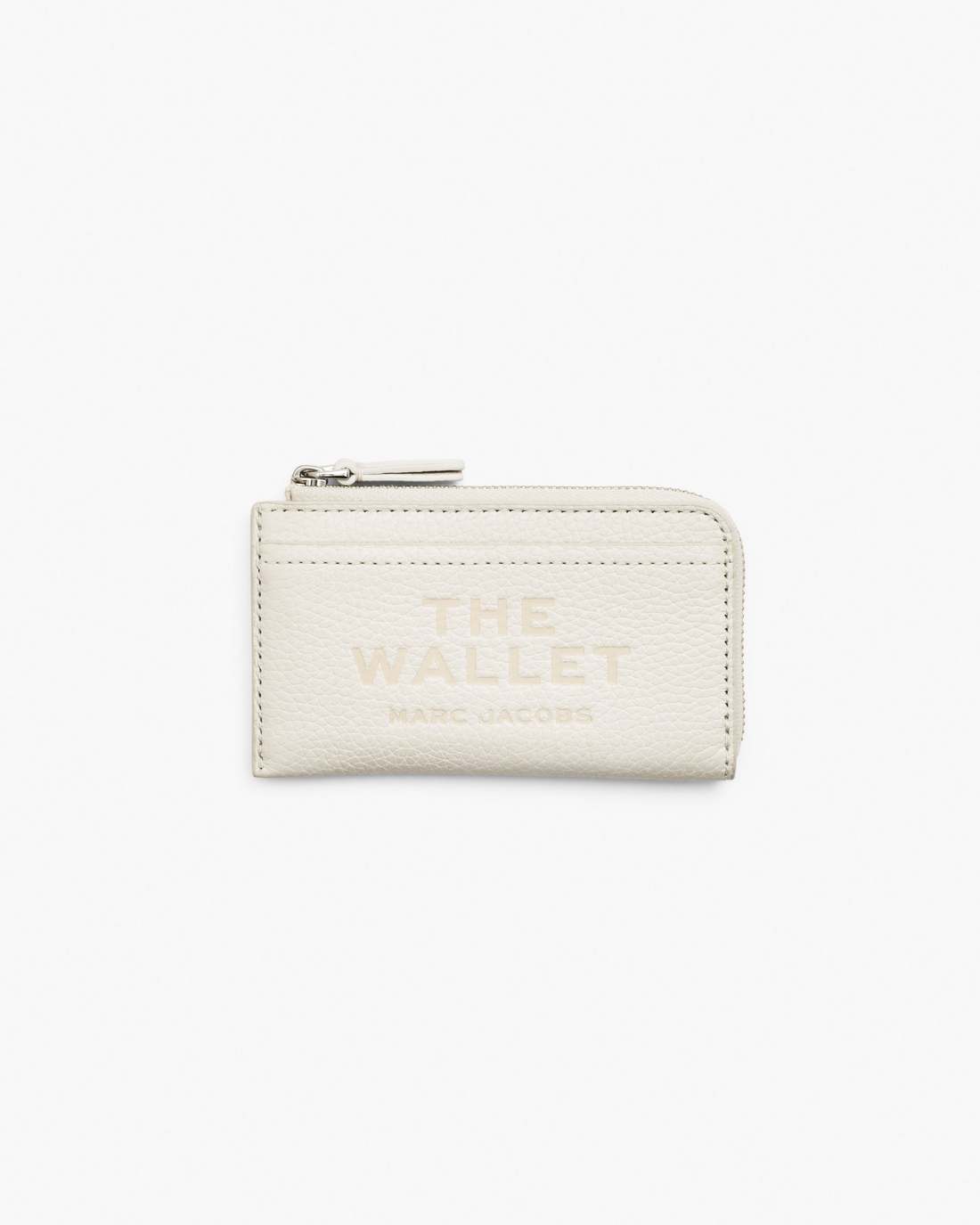 Marc Jacobs The Leather Top Zip Multi Wallet Cotton