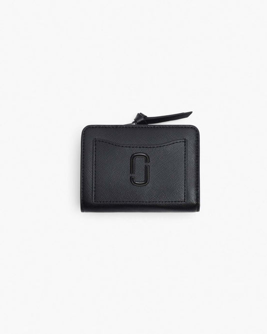 Marc Jacobs The Utility Snapshot DTM Mini Compact Wallet Black