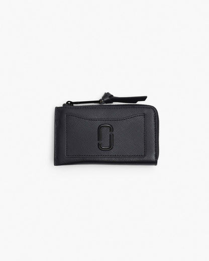Marc Jacobs The Utility Snapshot DTM Top Zip Multi Wallet Black