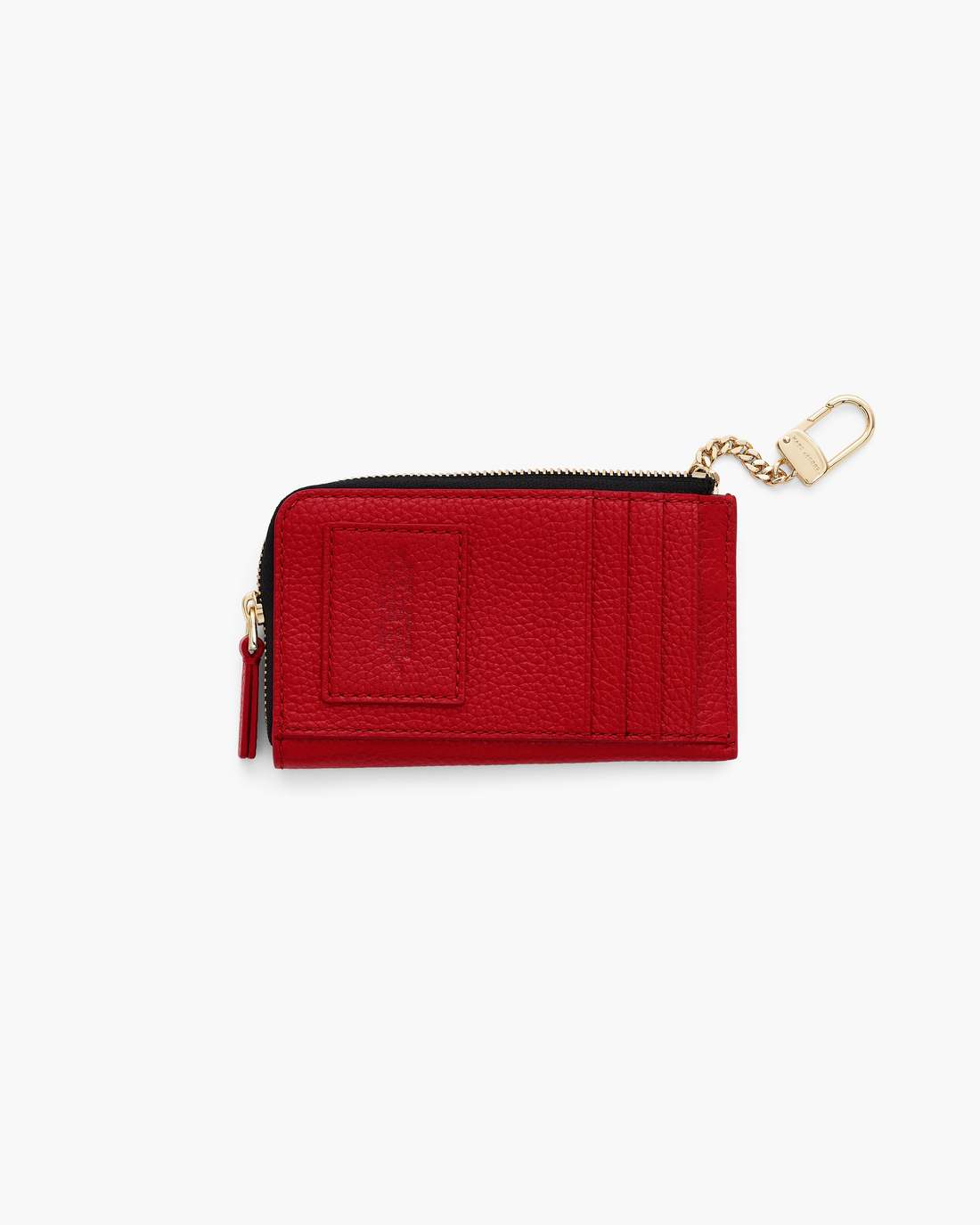 Marc Jacobs The Leather Top Zip Multi Wallet True Red