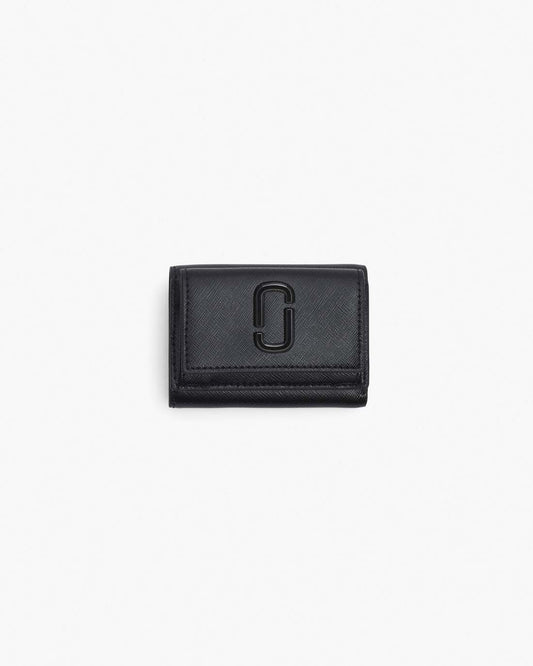 Marc Jacobs The Utility Snapshot DTM Mini Trifold Wallet Black