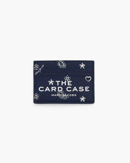 Marc Jacobs The Bandana Card Case Navy Multi