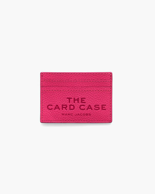 Marc Jacobs The Leather Card Case Raspberry Pink