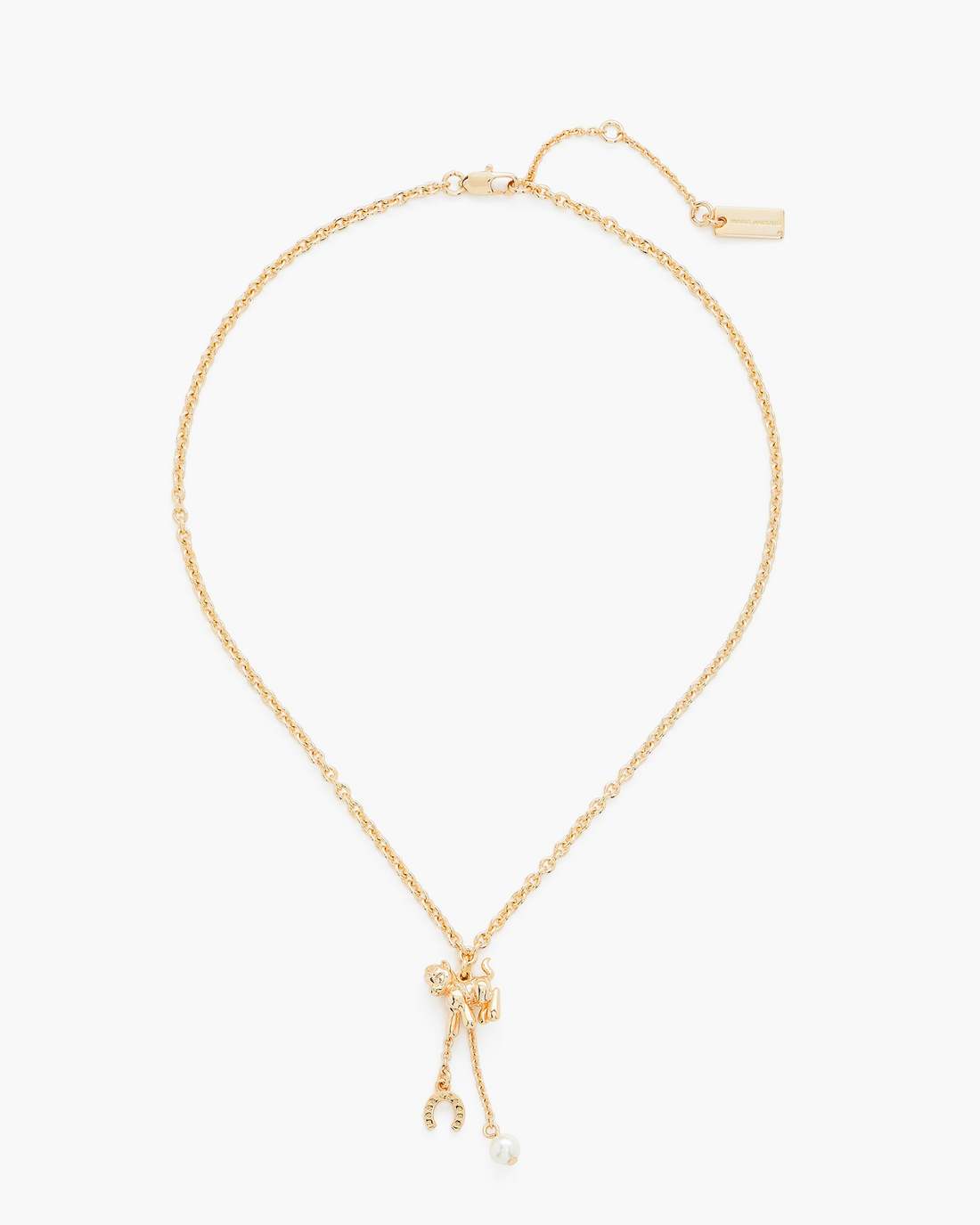 Marc Jacobs The Year Of The Horse Necklace Gold