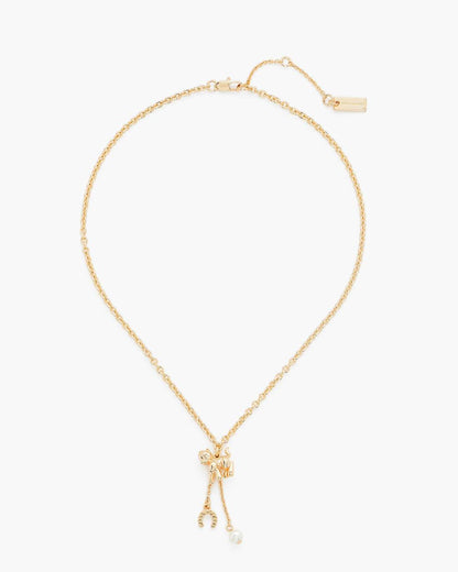 Marc Jacobs The Year Of The Horse Necklace Gold