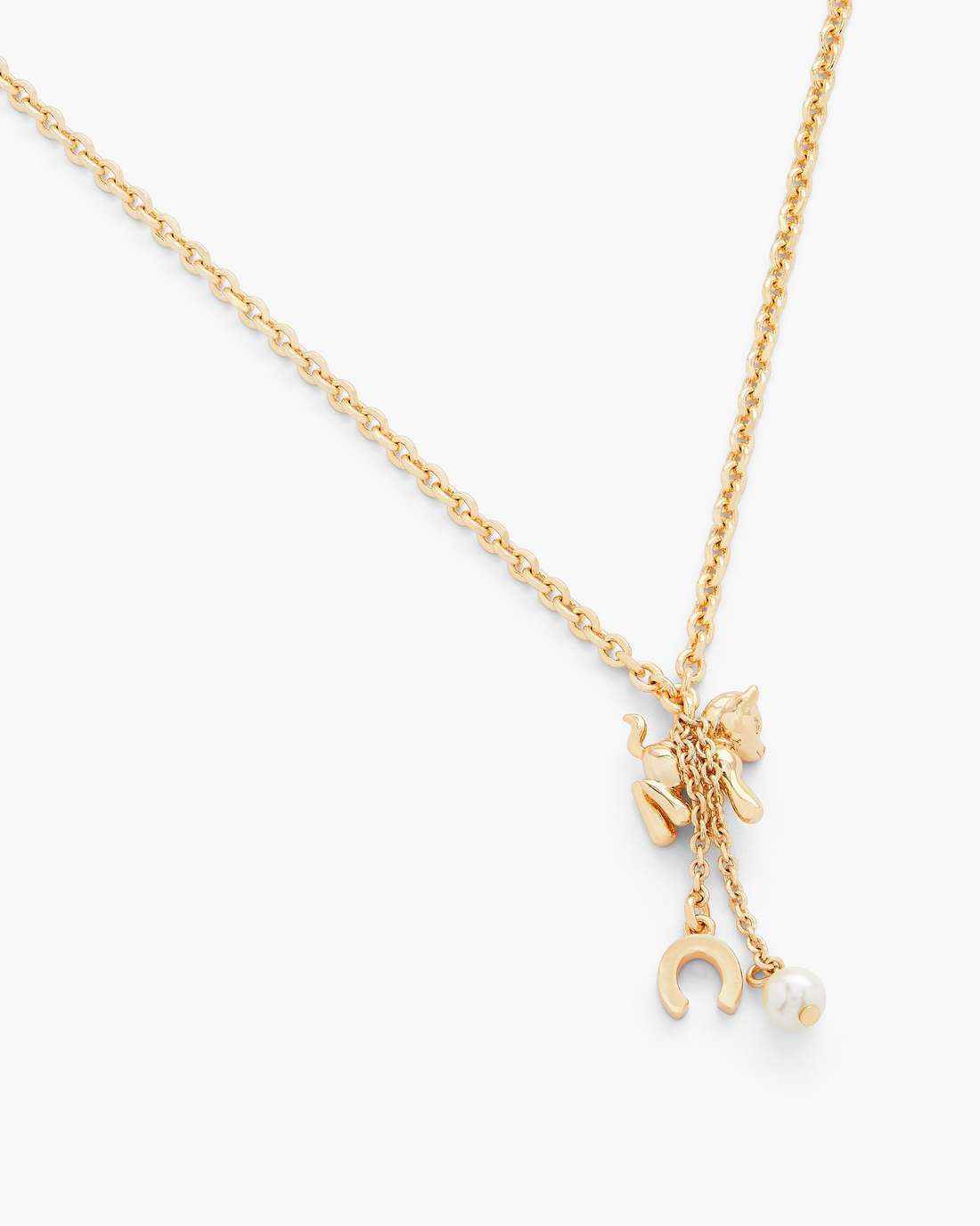 Marc Jacobs The Year Of The Horse Necklace Gold